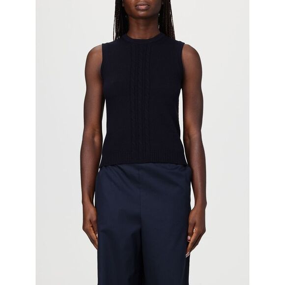 Mm Max Mara Top Woman Blue